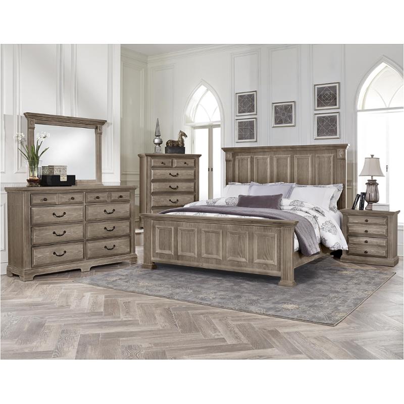 Bb96-669st Vaughan Bassett Furniture Woodlands-driftwood Bed