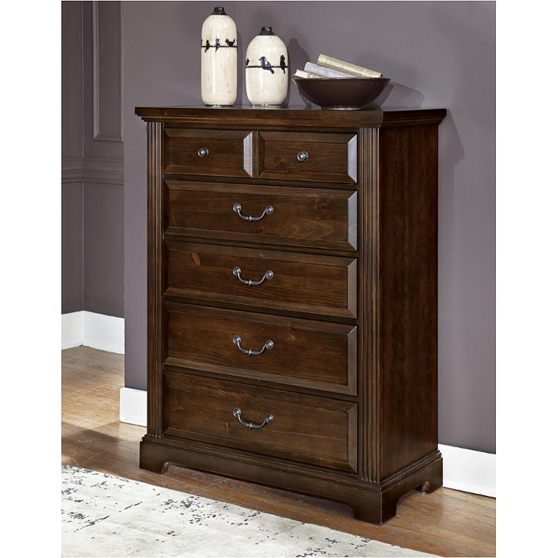 Bb98-115 Vaughan Bassett Furniture Chest- 5 Drawers