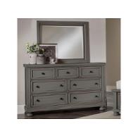 531-002 Vaughan Bassett Furniture Reflection-antique Pewter Bedroom Furniture Dresser