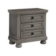531-226 Vaughan Bassett Furniture Reflection-antique Pewter Bedroom Furniture Nightstand