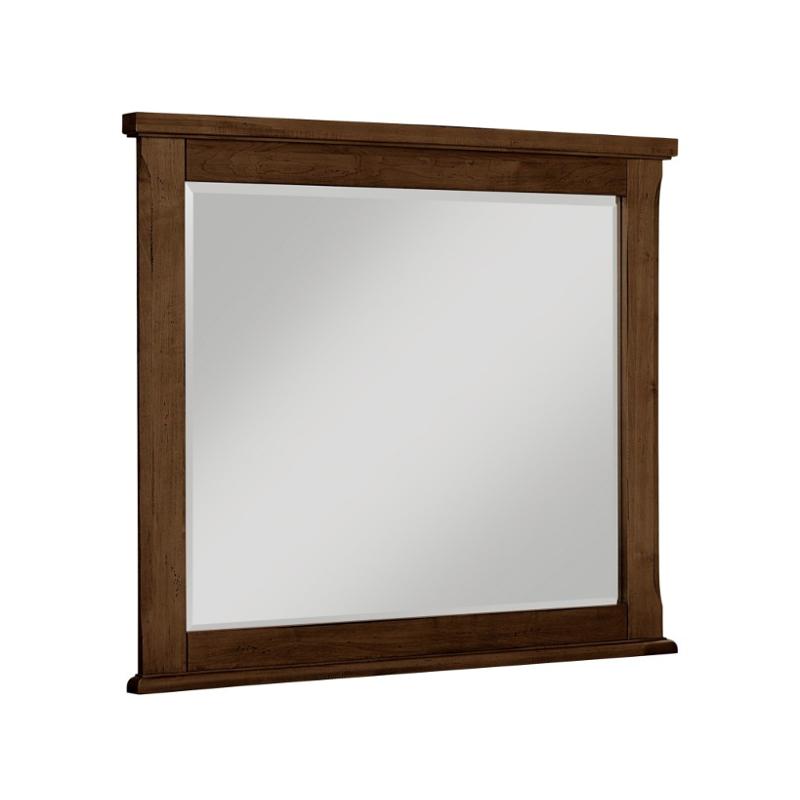 670-446 Vaughan Bassett Furniture Timber Creek - Rustic Cherry Bedroom Furniture Mirror