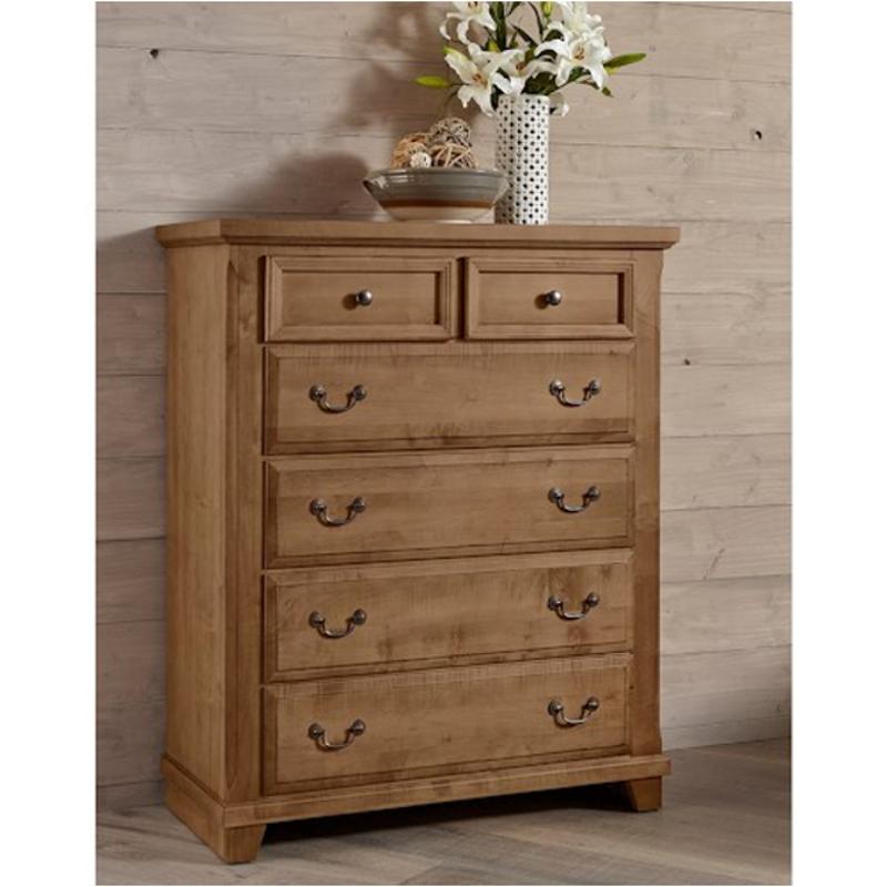 672-115 Vaughan Bassett Furniture Timber Creek - Natural Maple Bedroom Furniture Chest