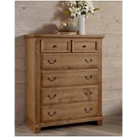 672-115 Vaughan Bassett Furniture Timber Creek - Natural Maple Bedroom Furniture Chest