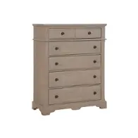 114-115 Vaughan Bassett Furniture Heritage - Greystone Bedroom Furniture Chest