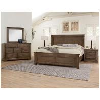 170-661 Vaughan Bassett Furniture Cool Rustic - Mink Bedroom Furniture Bed