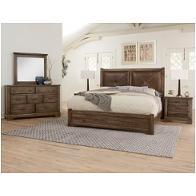 170-667-st2 Vaughan Bassett Furniture Cool Rustic - Mink Bedroom Furniture Bed