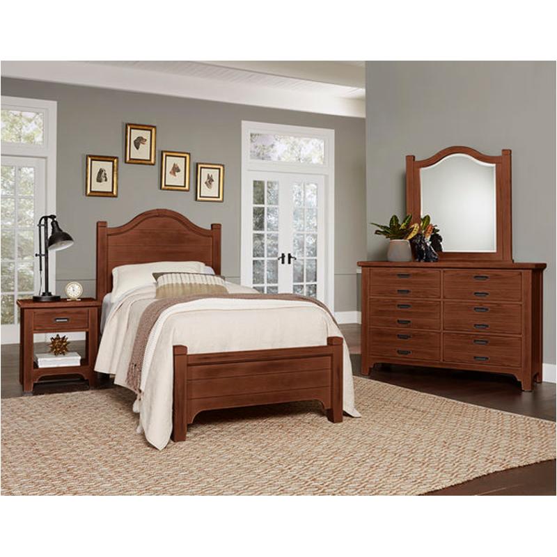 742-338 Vaughan Bassett Furniture Bungalow - Sienna Bedroom Furniture Bed
