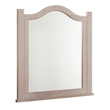 741-446 Vaughan Bassett Furniture Bungalow - Dover Grey Bedroom Furniture Mirror