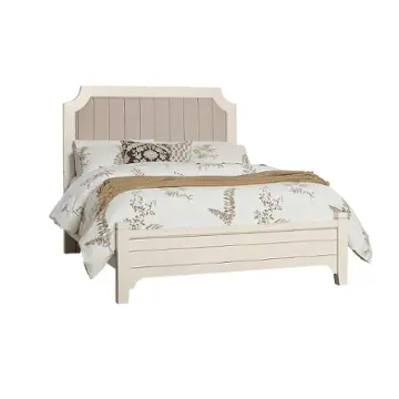 744-551 Vaughan Bassett Furniture Bungalow - Lattice Bedroom Furniture Bed