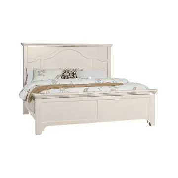 744-955 Vaughan Bassett Furniture Bungalow - Lattice Bedroom Furniture Bed
