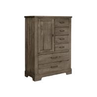 172-117 Vaughan Bassett Furniture Cool Rustic - Stone Grey Bedroom Furniture Chest