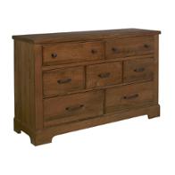 174-002 Vaughan Bassett Furniture Cool Rustic - Amber Bedroom Furniture Dresser