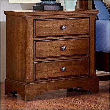 100-228 Vaughan Bassett Furniture Artisan Choices - Amish Cherry Bedroom Furniture Nightstand