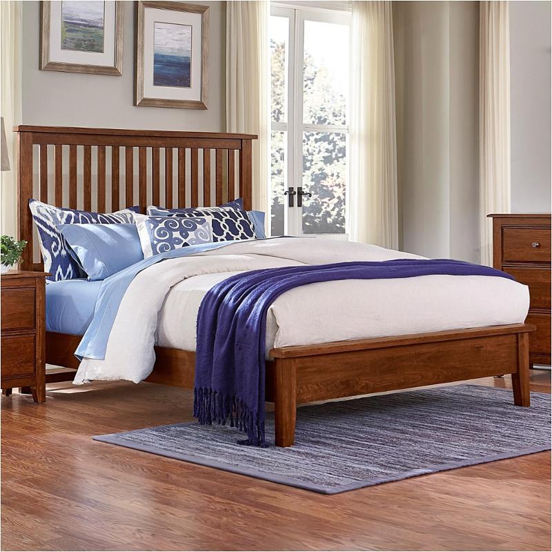 100-667 Vaughan Bassett Furniture Artisan Choices - Amish Cherry Bedroom Furniture Bed