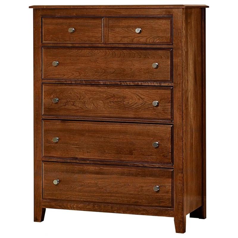 101-115 Vaughan Bassett Furniture Artisan Choices - Rustic Cherry Bedroom Furniture Chest