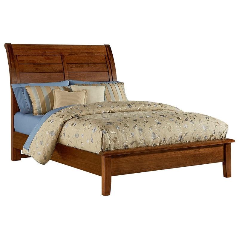 100-663 Vaughan Bassett Furniture Artisan Choices - Amish Cherry Bedroom Furniture Bed