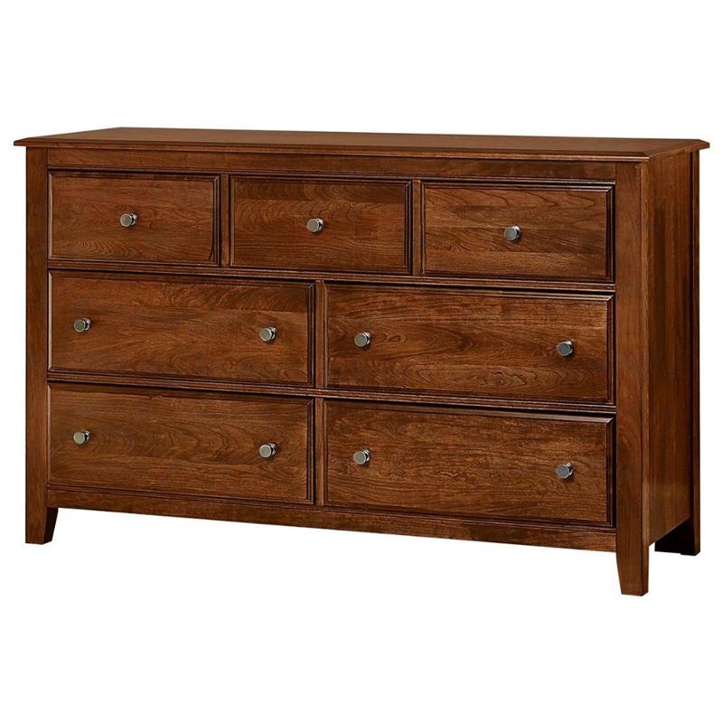 101-003 Vaughan Bassett Furniture Artisan Choices - Rustic Cherry Bedroom Furniture Dresser