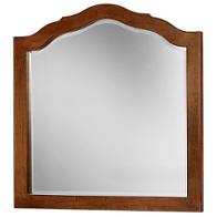 101-441 Vaughan Bassett Furniture Artisan Choices - Rustic Cherry Bedroom Furniture Mirror
