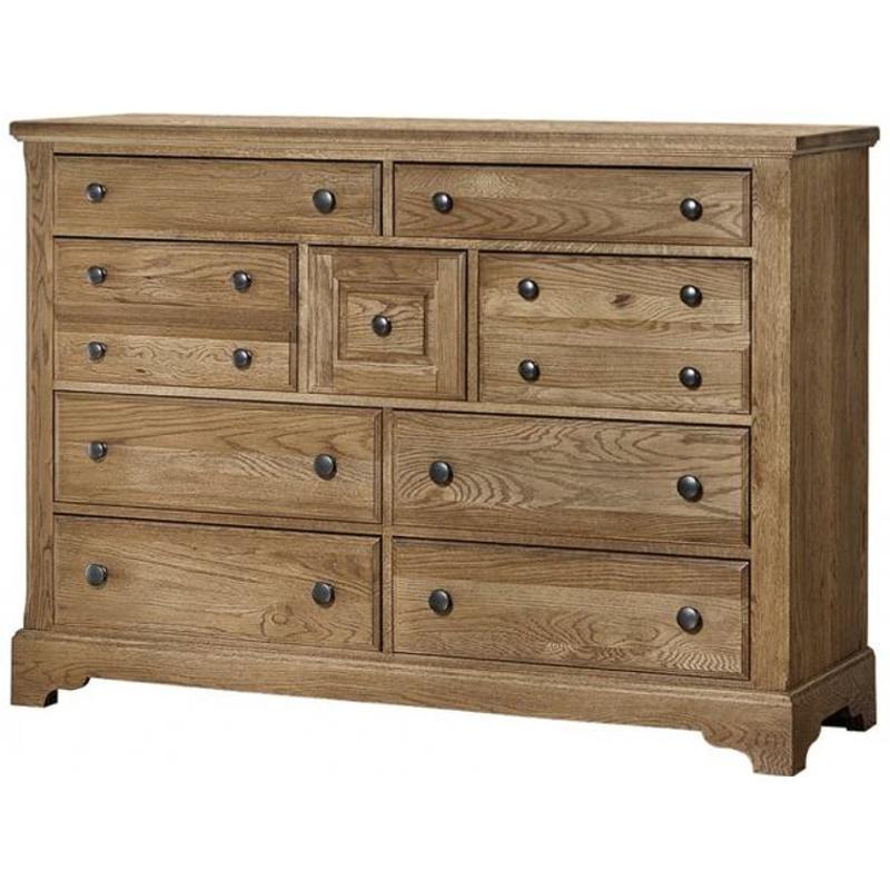 105-004 Vaughan Bassett Furniture Artisan Choices - Natural Oak Bedroom Furniture Dresser