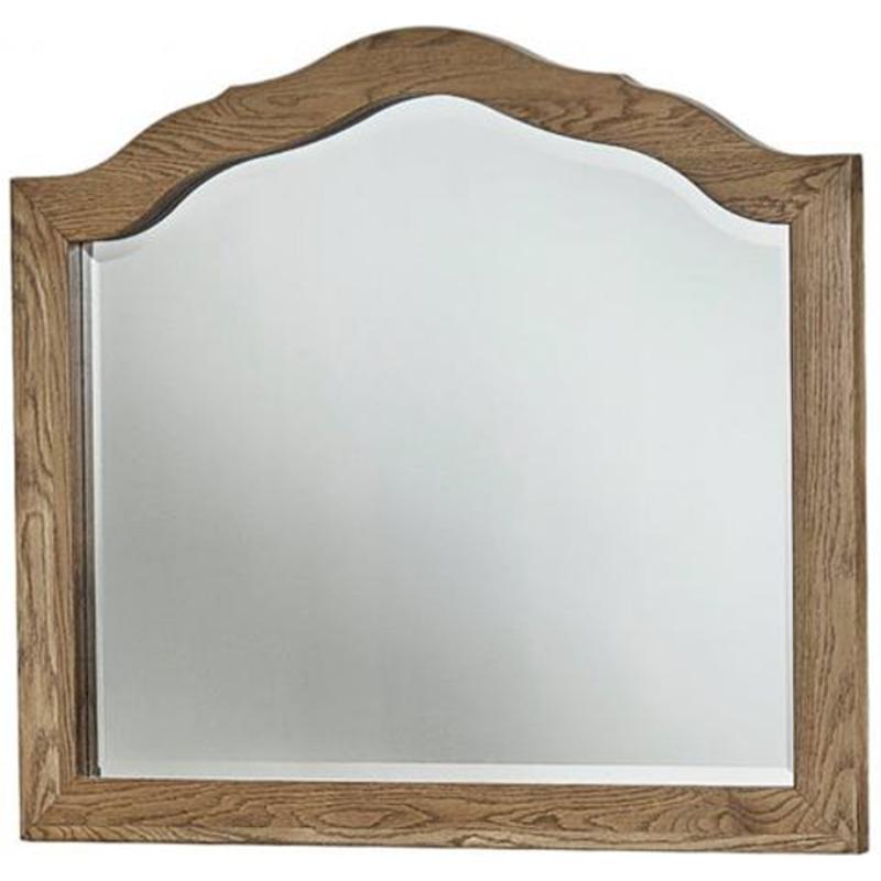 105-442 Vaughan Bassett Furniture Artisan Choices - Natural Oak Bedroom Furniture Mirror