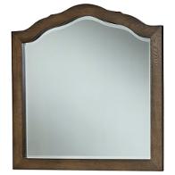 106-441 Vaughan Bassett Furniture Artisan Choices - Classic Dark Oak Bedroom Furniture Mirror