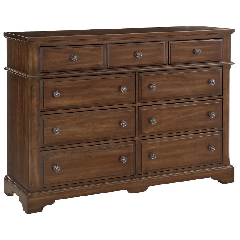 110-003 Vaughan Bassett Furniture Heritage - Amish Cherry Bedroom Furniture Dresser