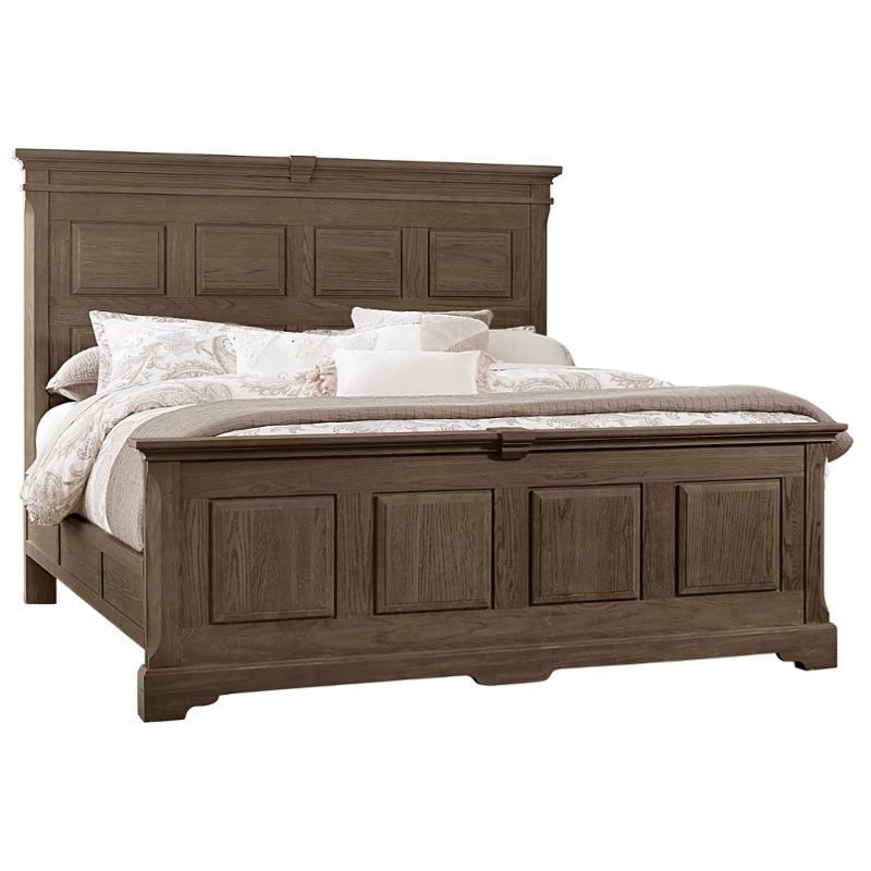 112-559-a Vaughan Bassett Furniture Heritage - Cobblestone Oak Bedroom Furniture Bed