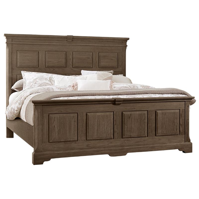 112-559-b Vaughan Bassett Furniture Heritage - Cobblestone Oak Bedroom Furniture Bed