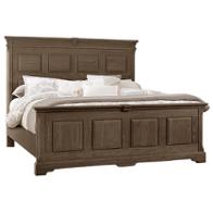 112-559-b Vaughan Bassett Furniture Heritage - Cobblestone Oak Bedroom Furniture Bed