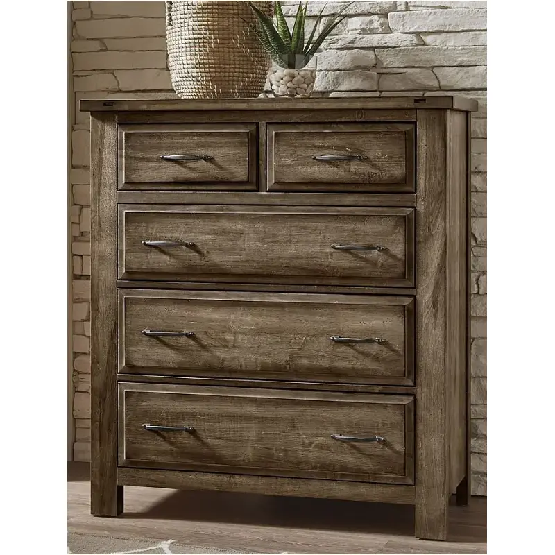 117-115 Vaughan Bassett Furniture Maple Road - Maple Syrup Bedroom Furniture Chest