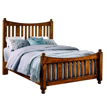 118-558 Vaughan Bassett Furniture Maple Road - Antique Amish Bedroom Furniture Bed