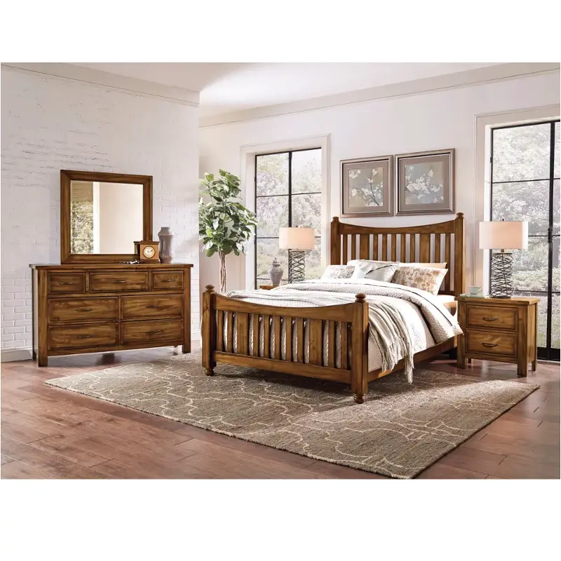 118-668-ck Vaughan Bassett Furniture Maple Road - Antique Amish Bedroom Furniture Bed