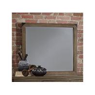 120-446 Vaughan Bassett Furniture Custom Express - Clear Oak Bedroom Furniture Mirror