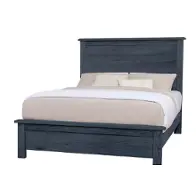 126-558 Vaughan Bassett Furniture Custom Express - Indigo Bedroom Furniture Bed