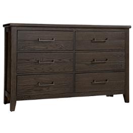 140-003 Vaughan Bassett Furniture Passageways - Charleston Brown Bedroom Furniture Dresser