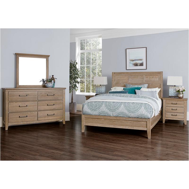 141-667 Vaughan Bassett Furniture Passageways - Deep Sand Bedroom Furniture Bed