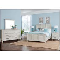 144-559 Vaughan Bassett Furniture Passageways - Oyster Grey Bedroom Furniture Bed