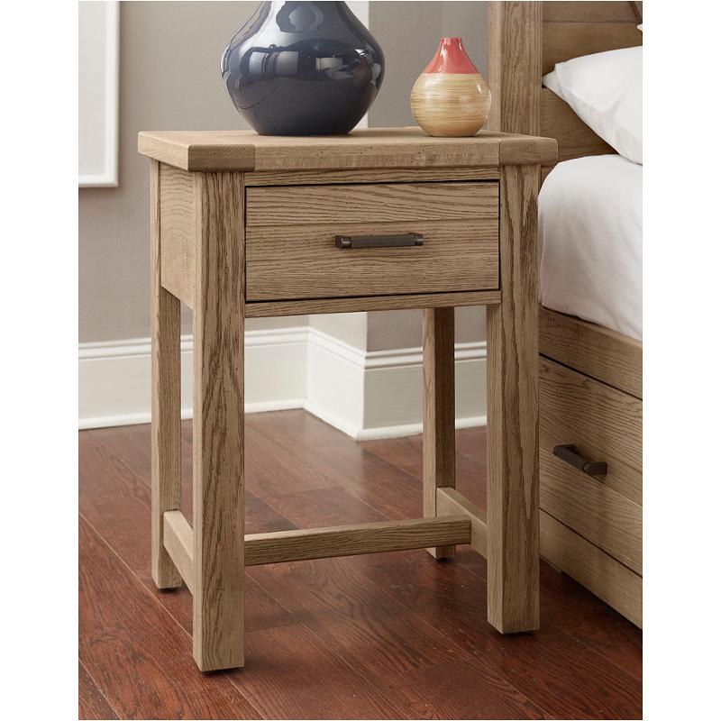 130-226 Vaughan Bassett Furniture Highlands - Sandstone Bedroom Furniture Nightstand