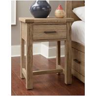 130-226 Vaughan Bassett Furniture Highlands - Sandstone Bedroom Furniture Nightstand