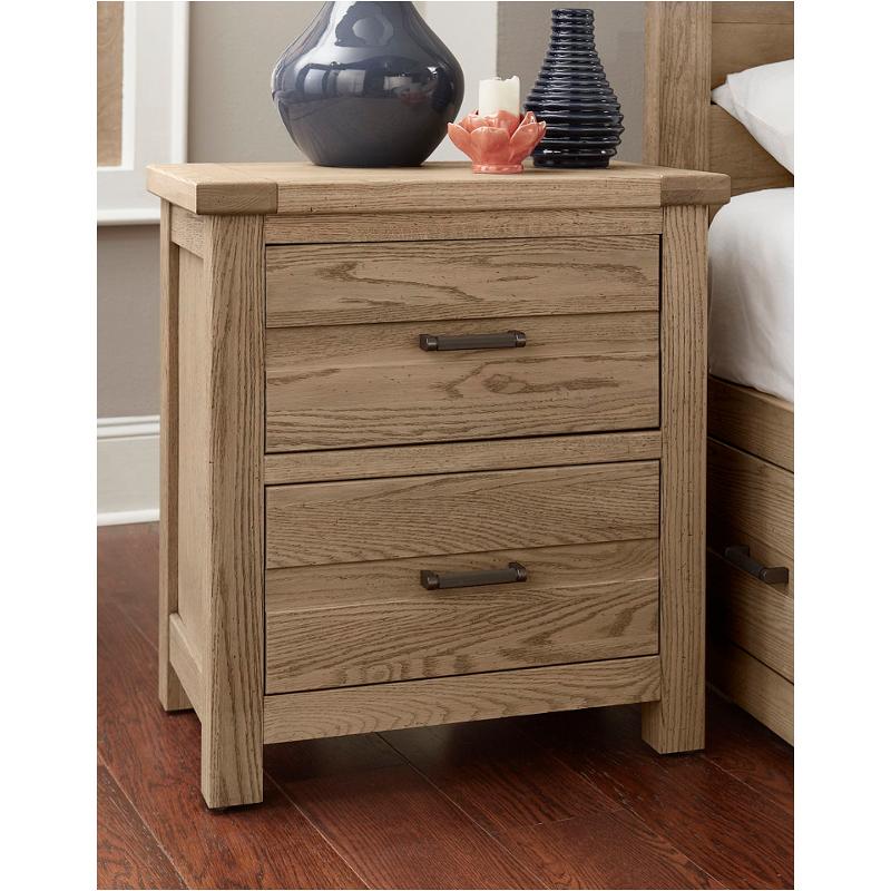 130-227 Vaughan Bassett Furniture Highlands - Sandstone Bedroom Furniture Nightstand