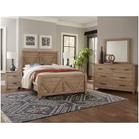 130-557 Vaughan Bassett Furniture Highlands - Sandstone Bedroom Furniture Bed