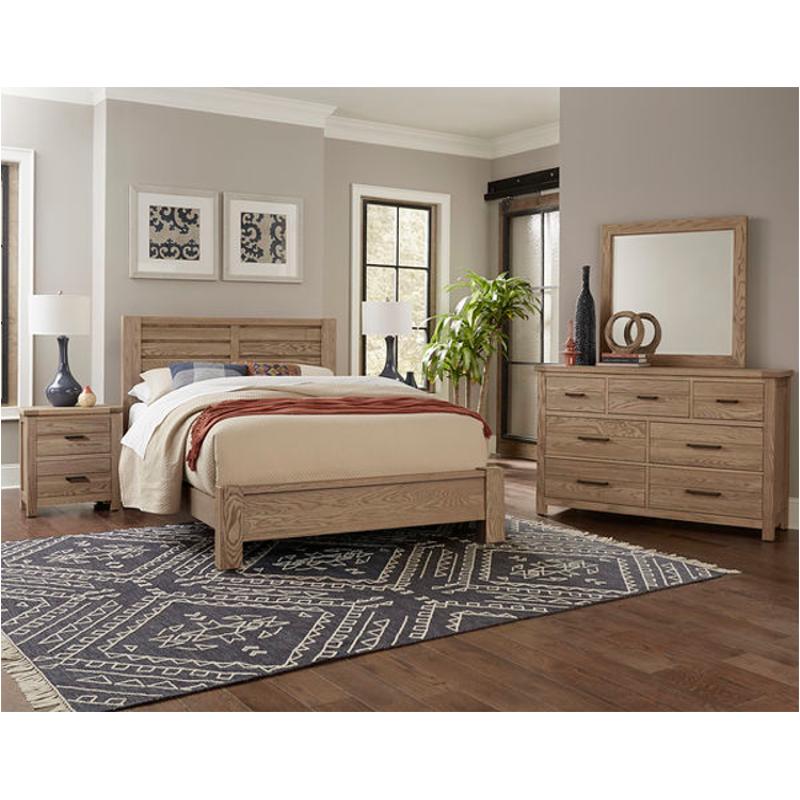 130-559 Vaughan Bassett Furniture Queen Horizontal Plank Bed