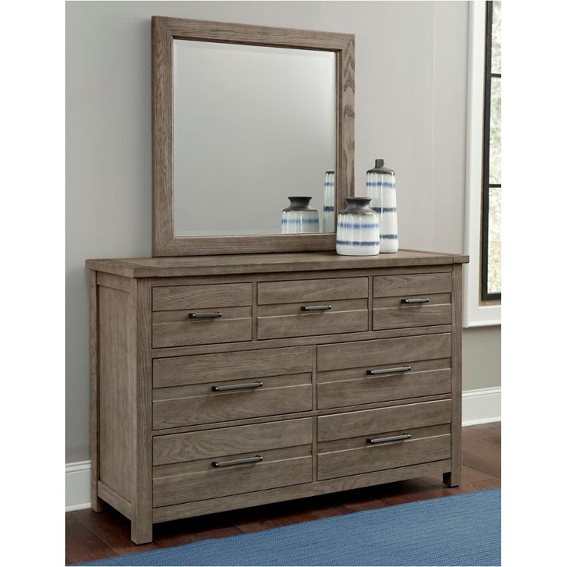 smoke grey dresser Napoleon Rustic Gun Smoke Seven-Drawer Dresser main image 0