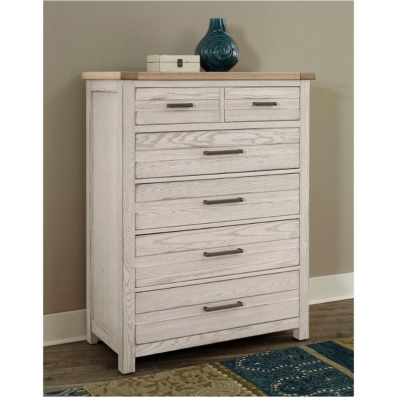 134-115 Vaughan Bassett Furniture Highlands - Aged White Bedroom Furniture Chest