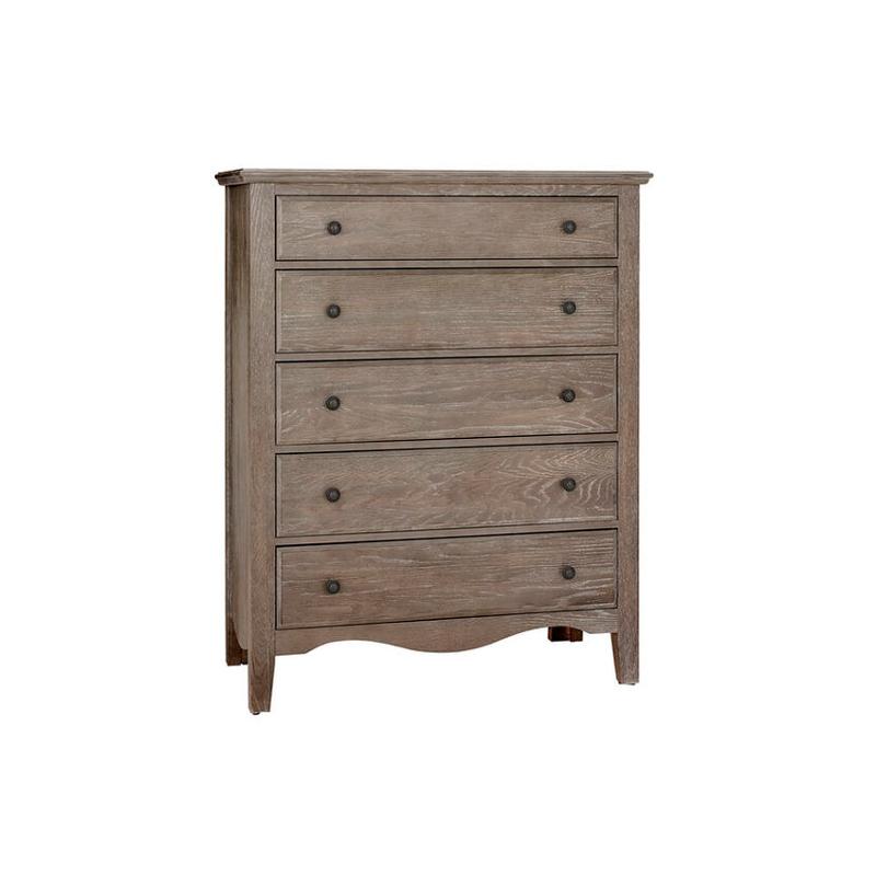 766-115 Vaughan Bassett Furniture Casual Retreat - Driftwood Bedroom Furniture Chest
