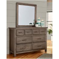 161-003 Vaughan Bassett Furniture Chestnut Creek - Pewter Bedroom Furniture Dresser
