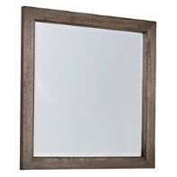 161-446 Vaughan Bassett Furniture Chestnut Creek - Pewter Bedroom Furniture Mirror