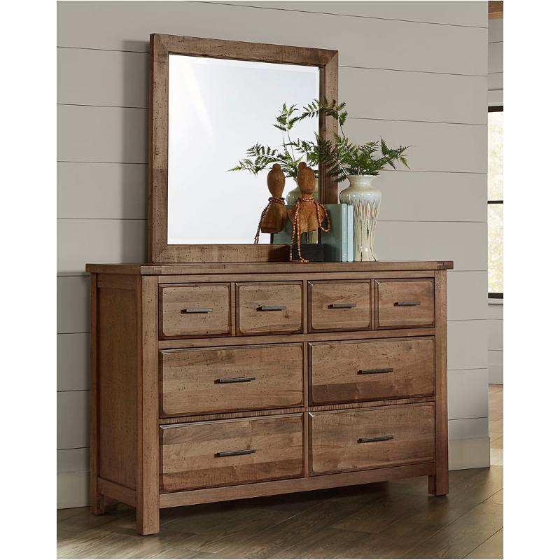 162-003 Vaughan Bassett Furniture Chestnut Creek-fawn Bedroom Furniture Dresser