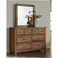 162-003 Vaughan Bassett Furniture Chestnut Creek-fawn Bedroom Furniture Dresser