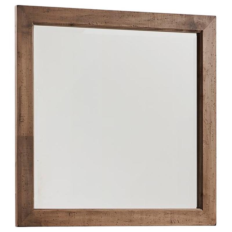 162-446 Vaughan Bassett Furniture Chestnut Creek-fawn Bedroom Furniture Mirror